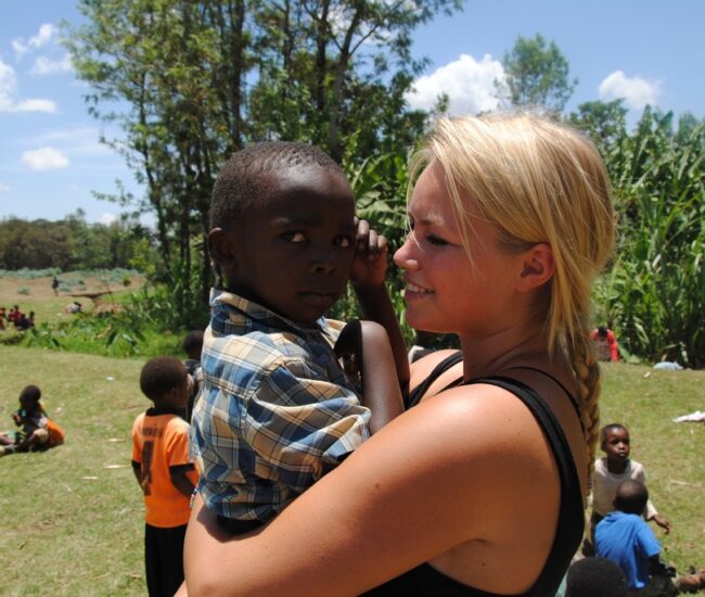 volunter in Africa